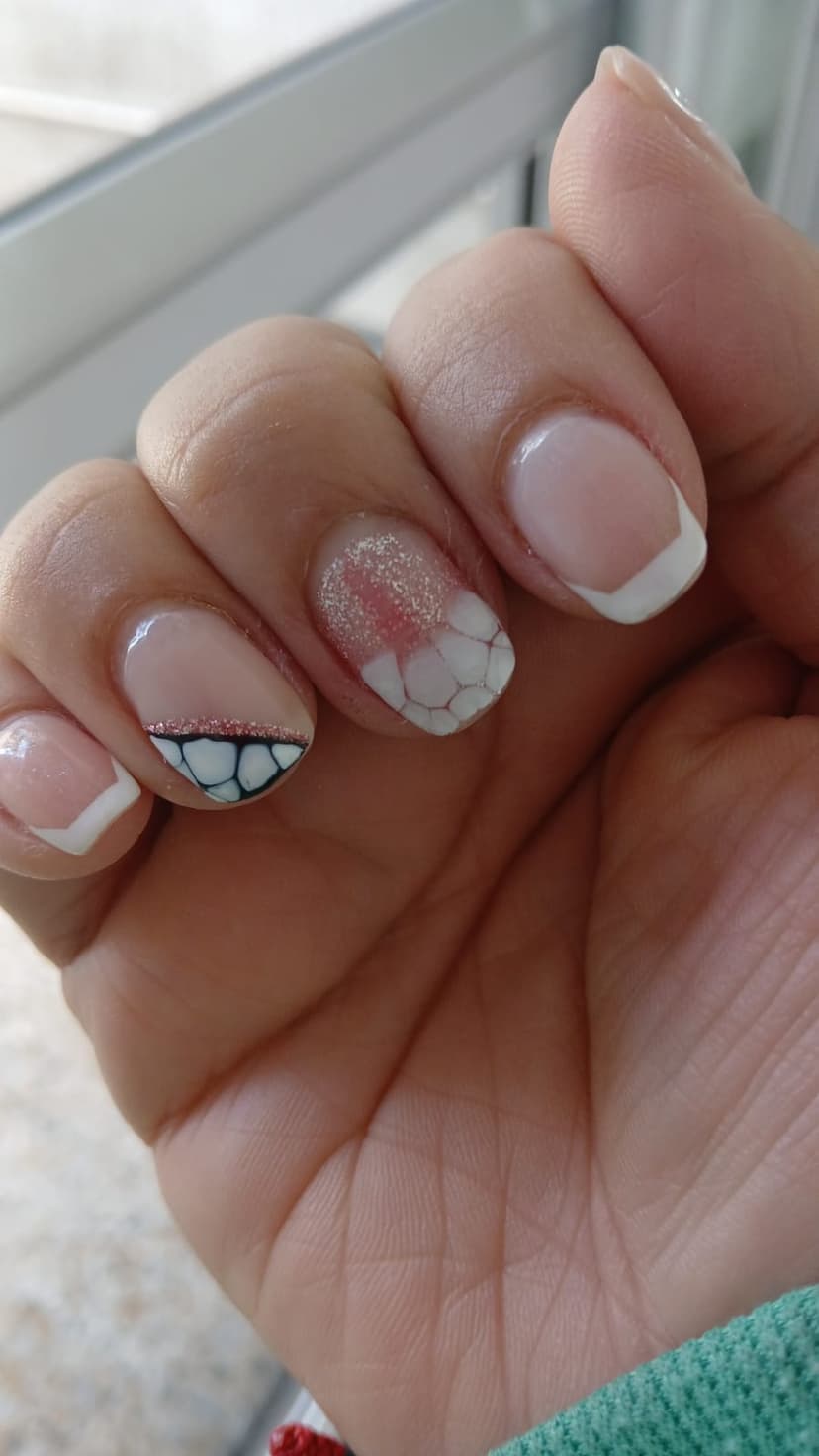 French tip con detalles